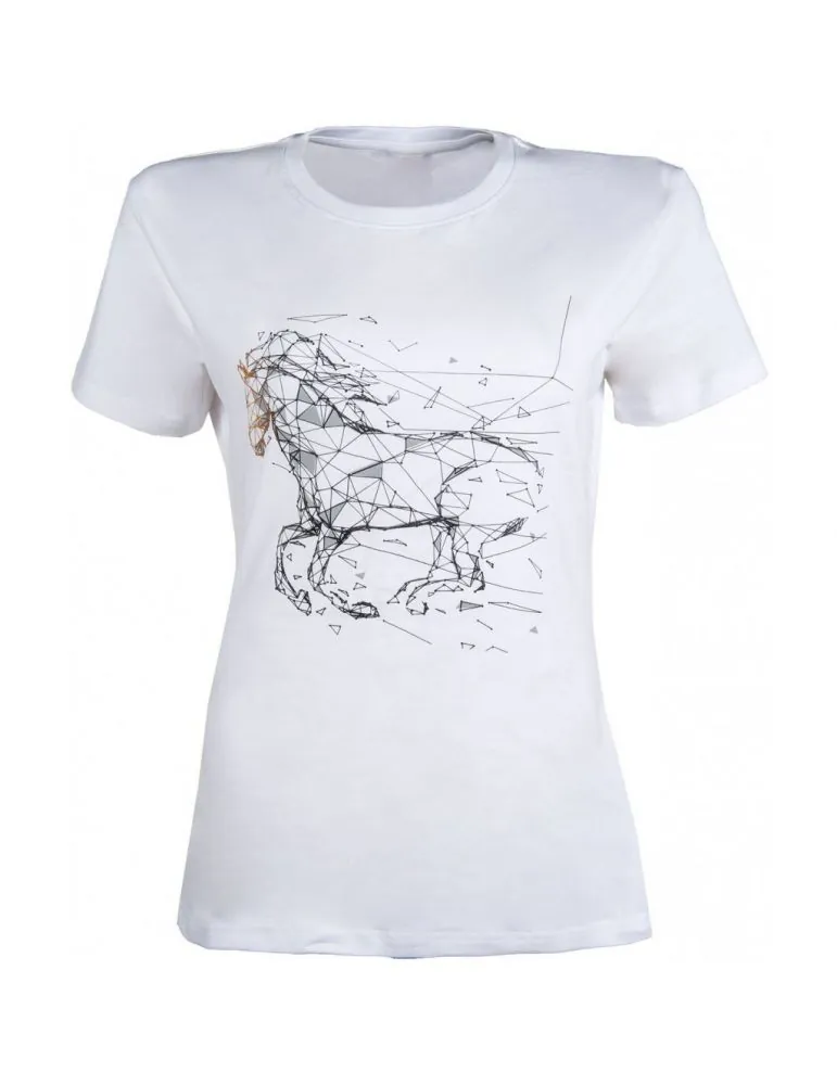 Tričko s krátkym rukávom HKM Geometrical Horse