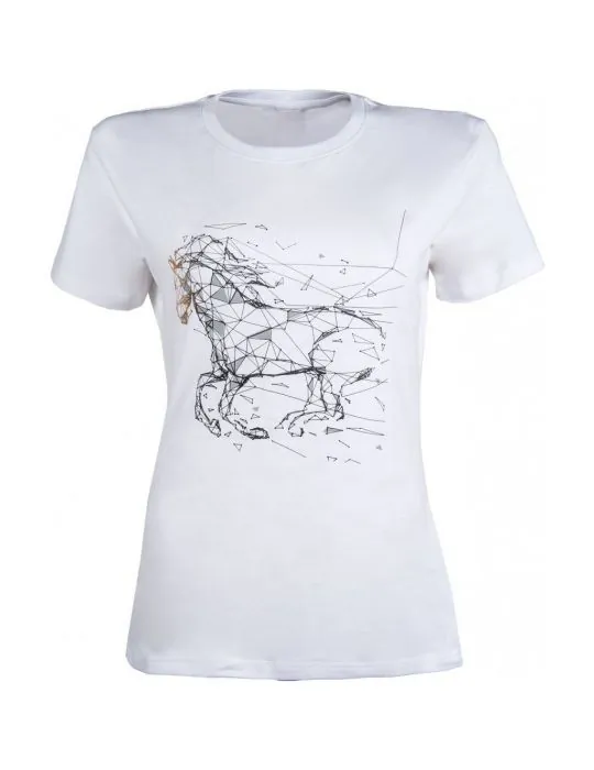 Tričko s krátkym rukávom HKM Geometrical Horse