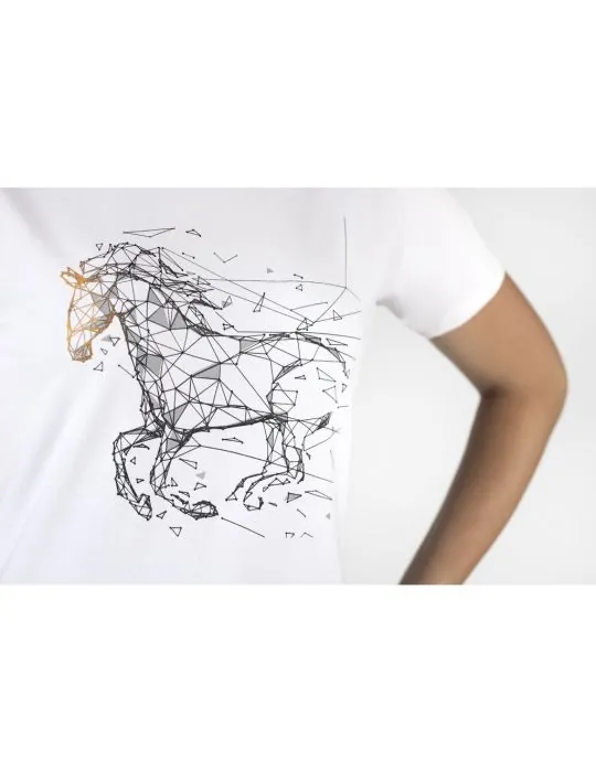 Tričko s krátkym rukávom HKM Geometrical Horse