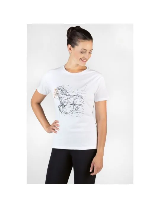 Tričko s krátkym rukávom HKM Geometrical Horse