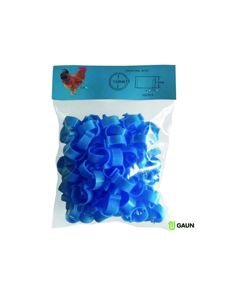 GAUN Krúžky pre hydinu 16mm - 1ks