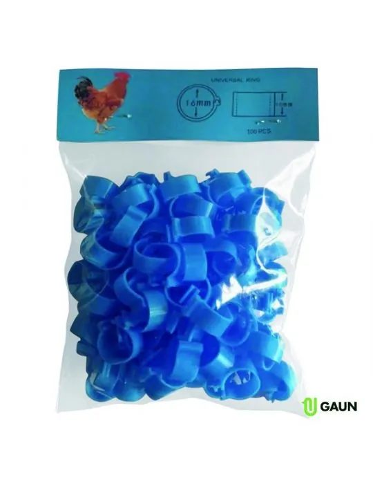 GAUN Krúžky pre hydinu 16mm - 1ks