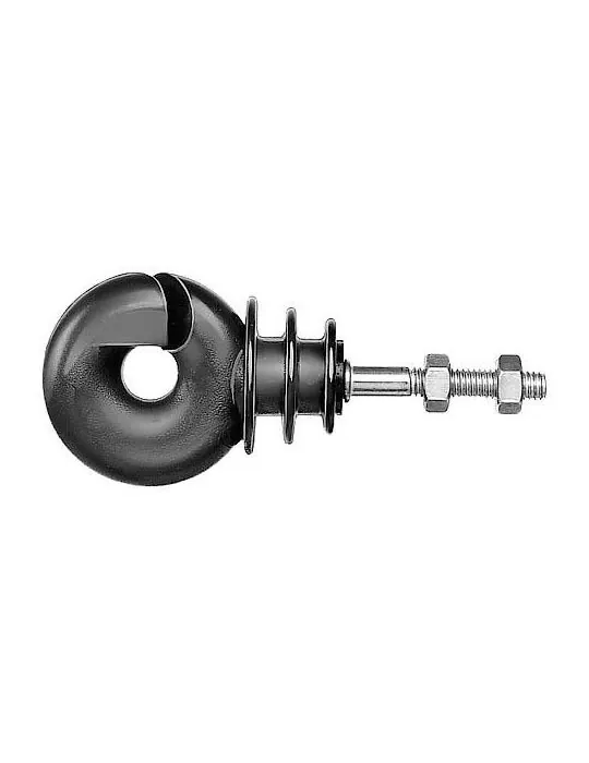 Izolátor kruhovy s maticou M6 dlzka 3cm