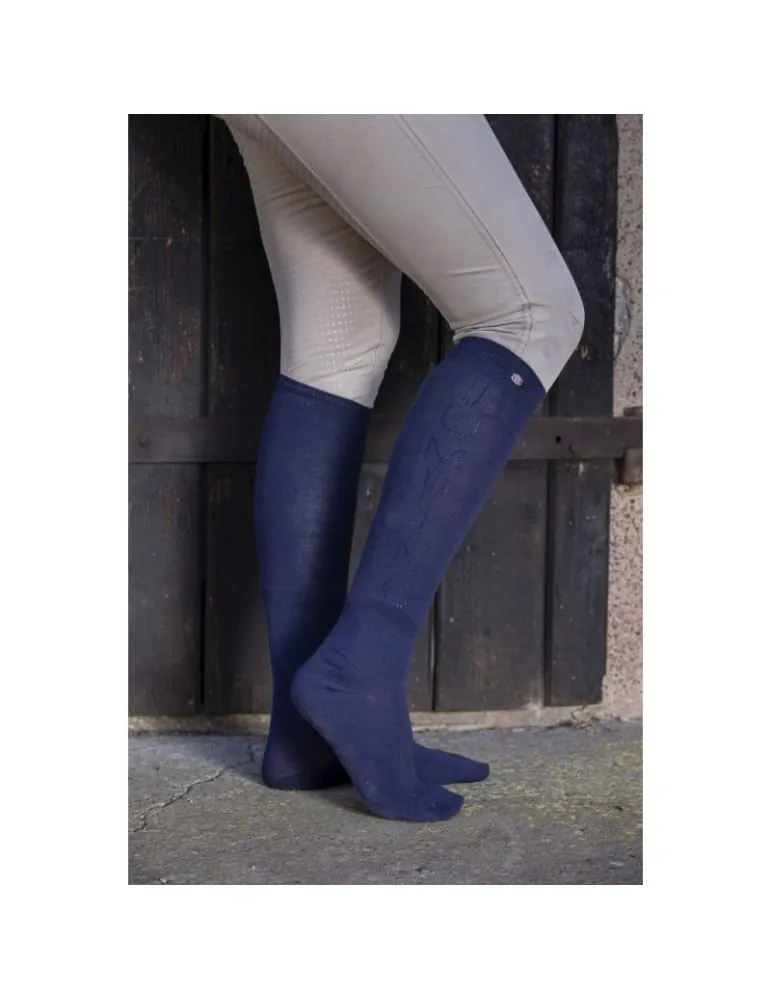 Podkolienky Equitheme Strass