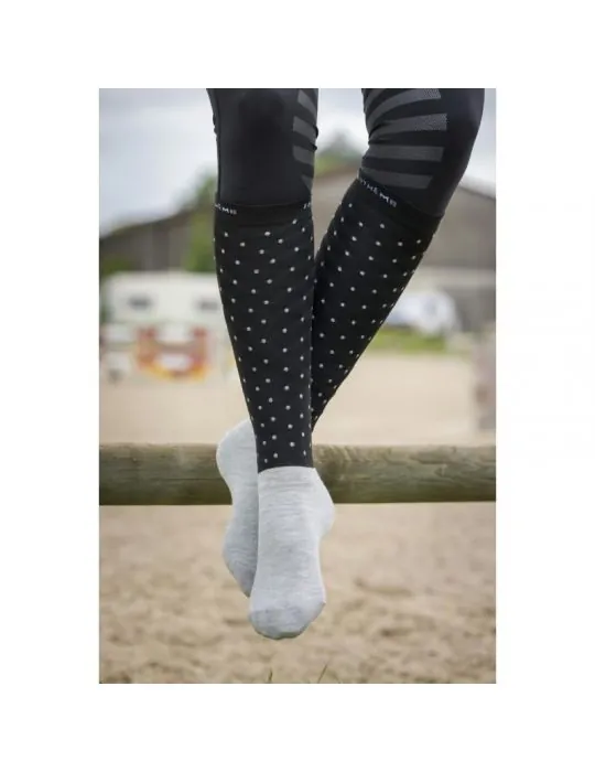 Podkolienky Equitheme Dothgrip