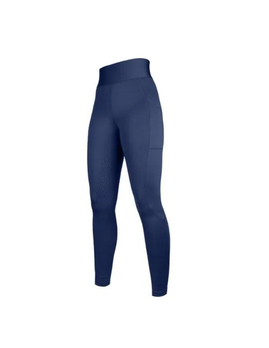 Rajtky legínové Highwaist silikon sed HKM