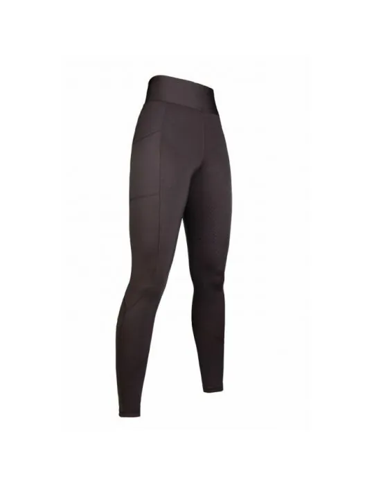 Rajtky legínové Highwaist silikon sed HKM