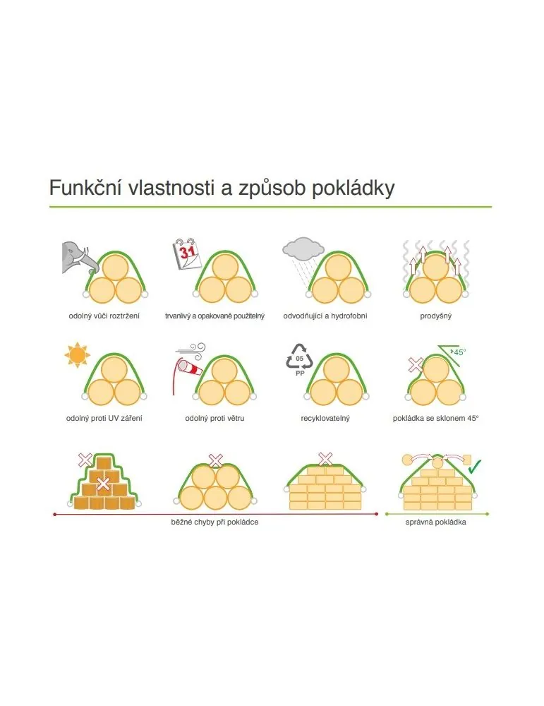 TOPTEX plachta na seno 9,8 x 12,5 m