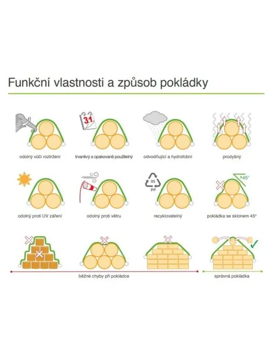 TOPTEX plachta na seno 9,8 x 12,5 m