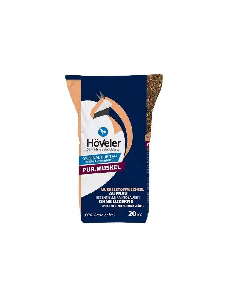 Hoveler PUR.MUSKEL bezobilné 20kg
