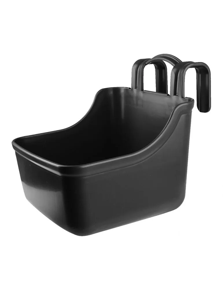 Závesny žľab čierny Waldhausen 12l plastový