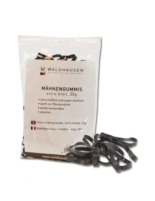 Gumičky do hrivy extra široké 30g