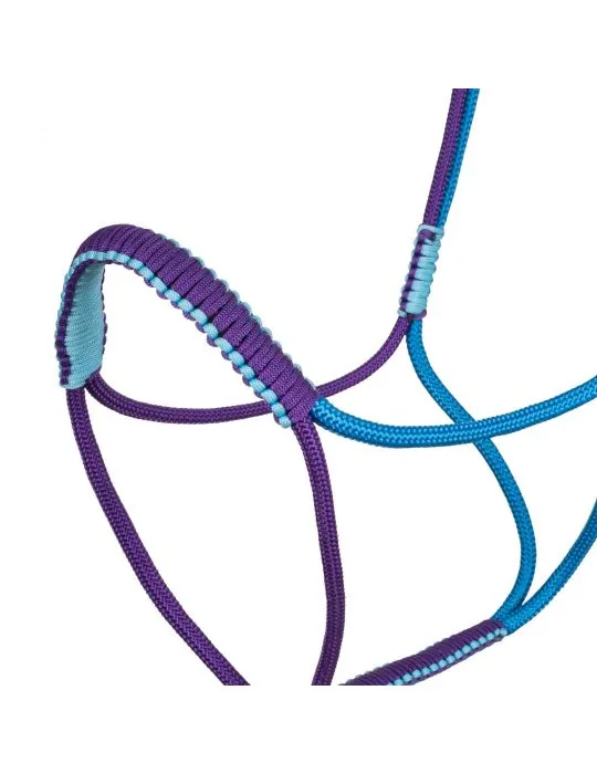 Povrazová ohlávka s ozdobami