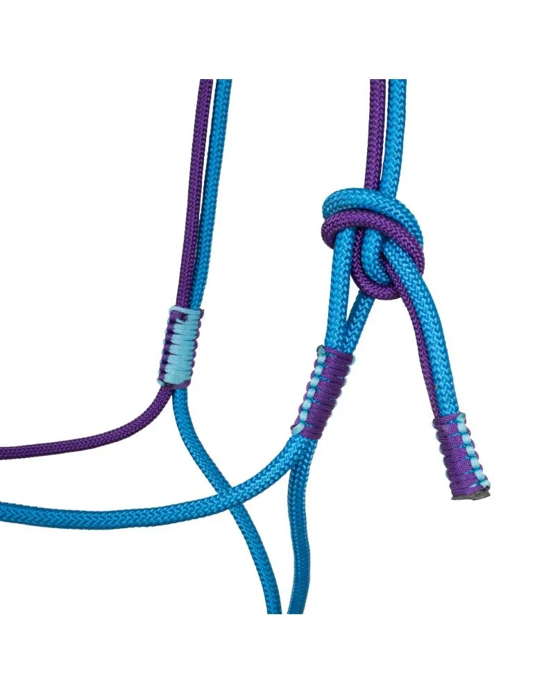 Povrazová ohlávka s ozdobami