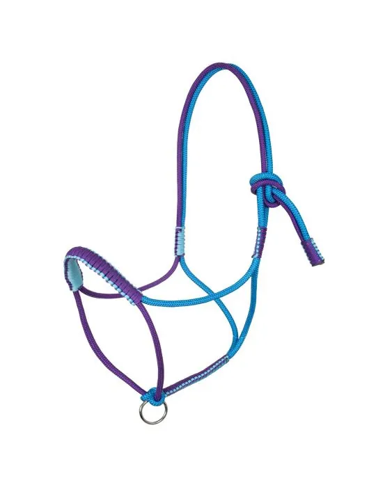 Povrazová ohlávka s ozdobami