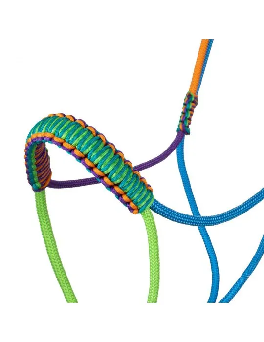 Povrazová ohlávka s ozdobami