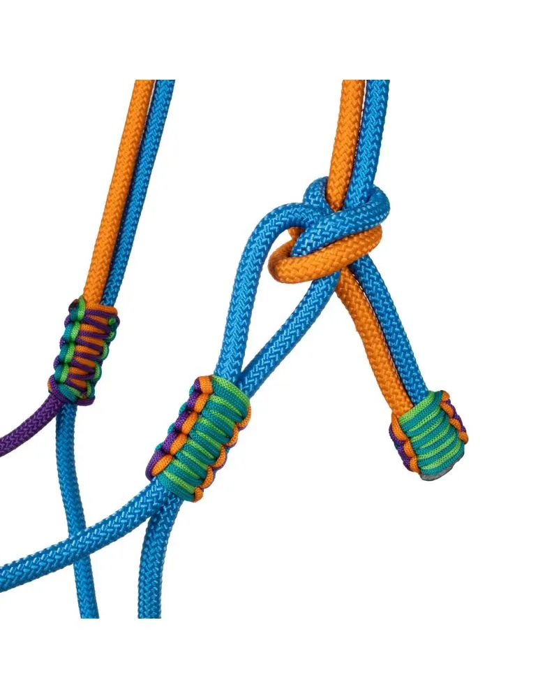 Povrazová ohlávka s ozdobami