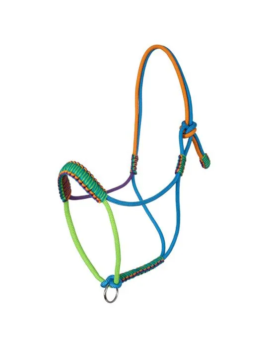 Povrazová ohlávka s ozdobami