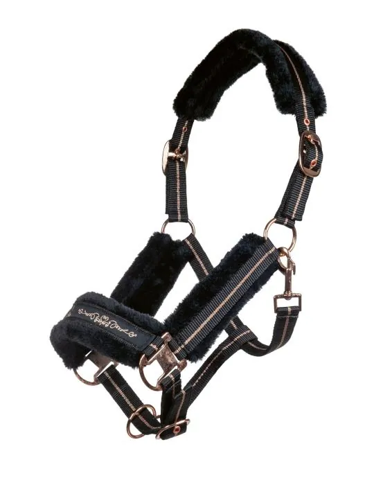 Ohlávka Rosegold HKM