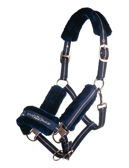 Ohlávka Rosegold HKM