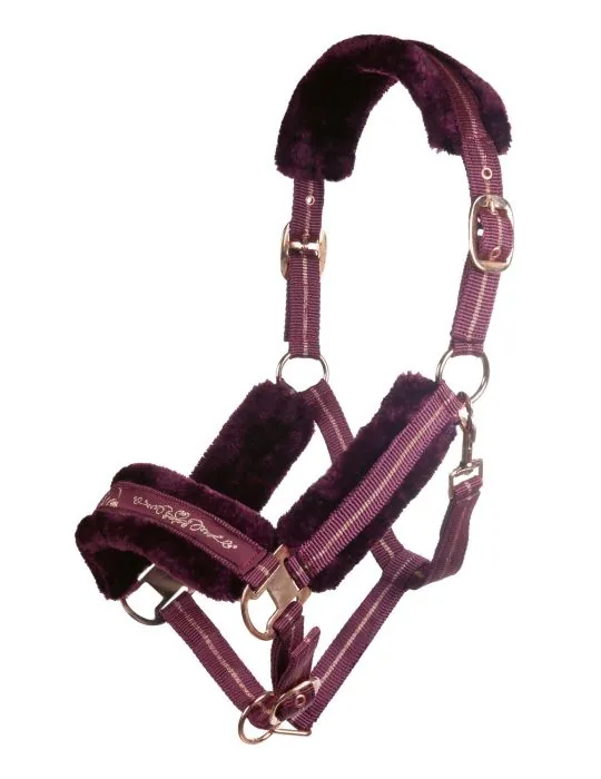 Ohlávka Rosegold HKM