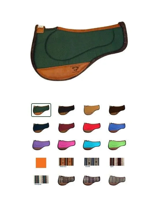 Diamond Wool Pads ENDURANCE-ROUND CONTOURED RANCH