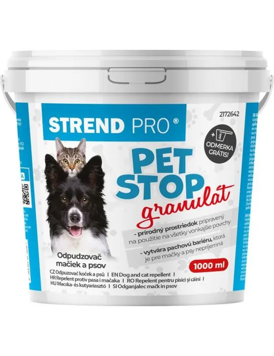 Odpudzovač Pet Stop granulát 1000ml