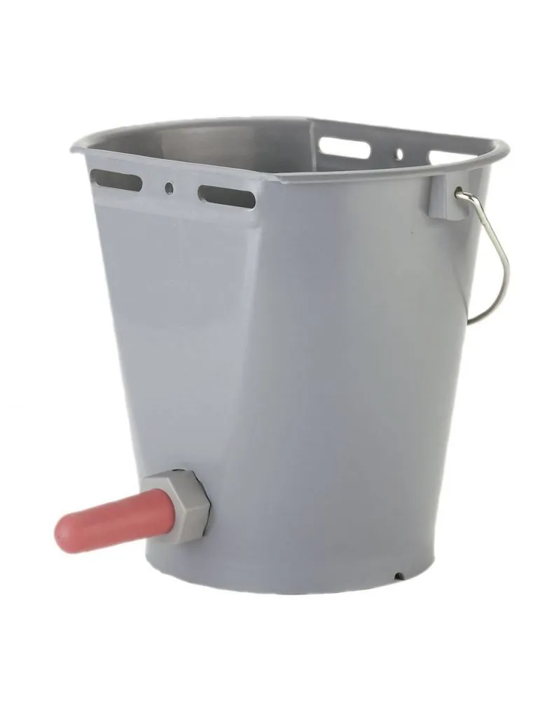 Napájací kybel pre telata,plast, šedý