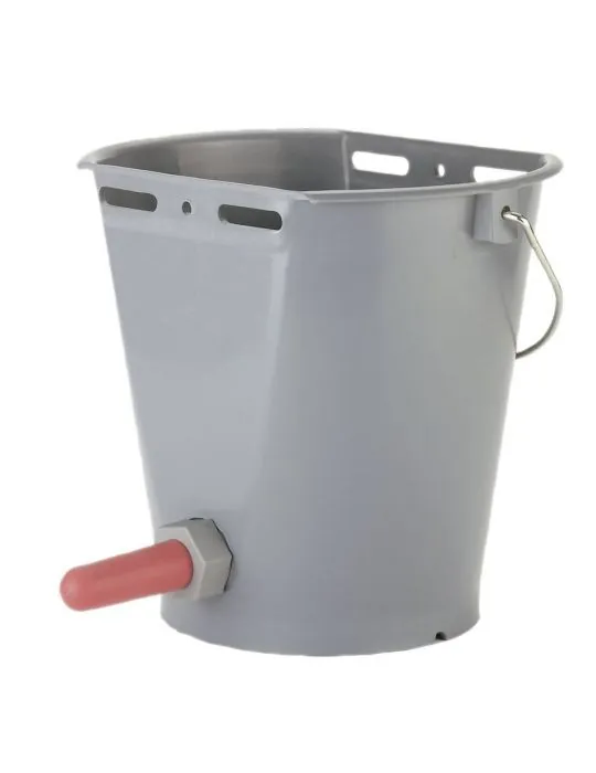 Napájací kybel pre telata,plast, šedý