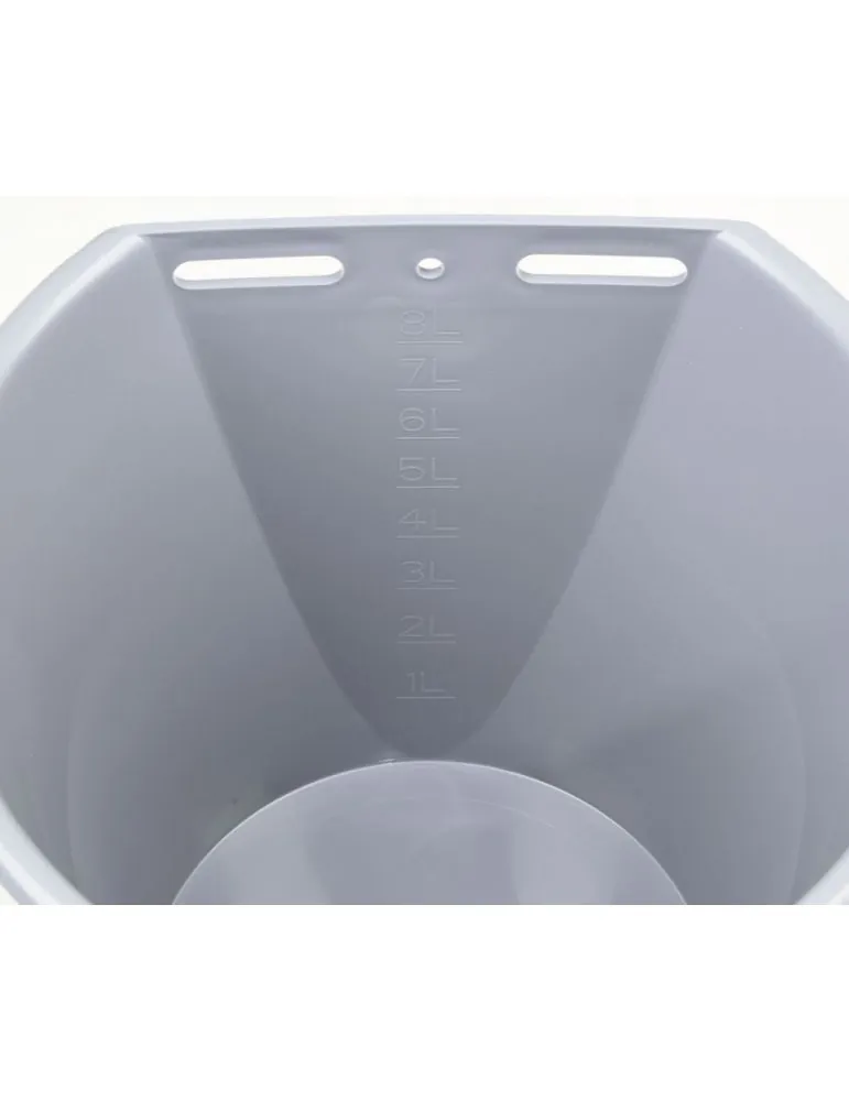 Napájací kybel pre telata,plast, šedý