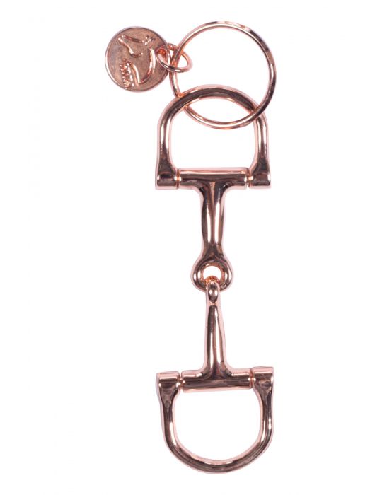 Kľúčenka zubadlo rose gold HKM
