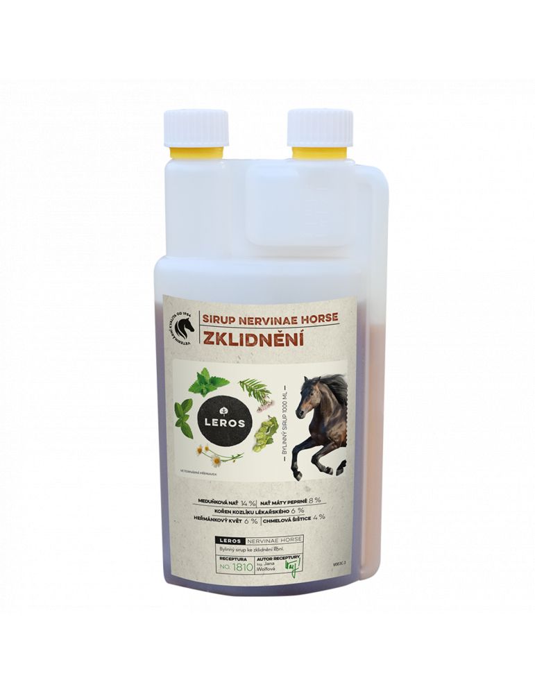 Leros Nervinae Horse sirup na upokojenie 1l