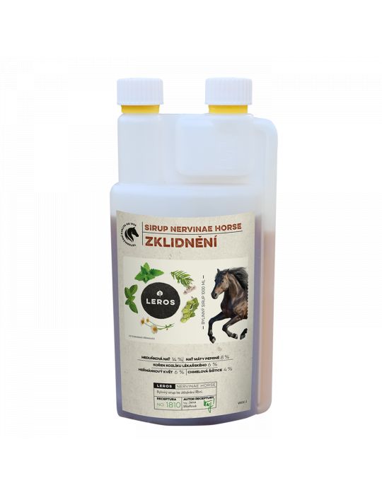 Leros Nervinae Horse sirup na upokojenie 1l