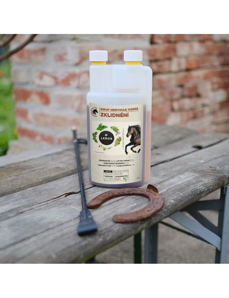 Leros Nervinae Horse sirup na upokojenie 1l