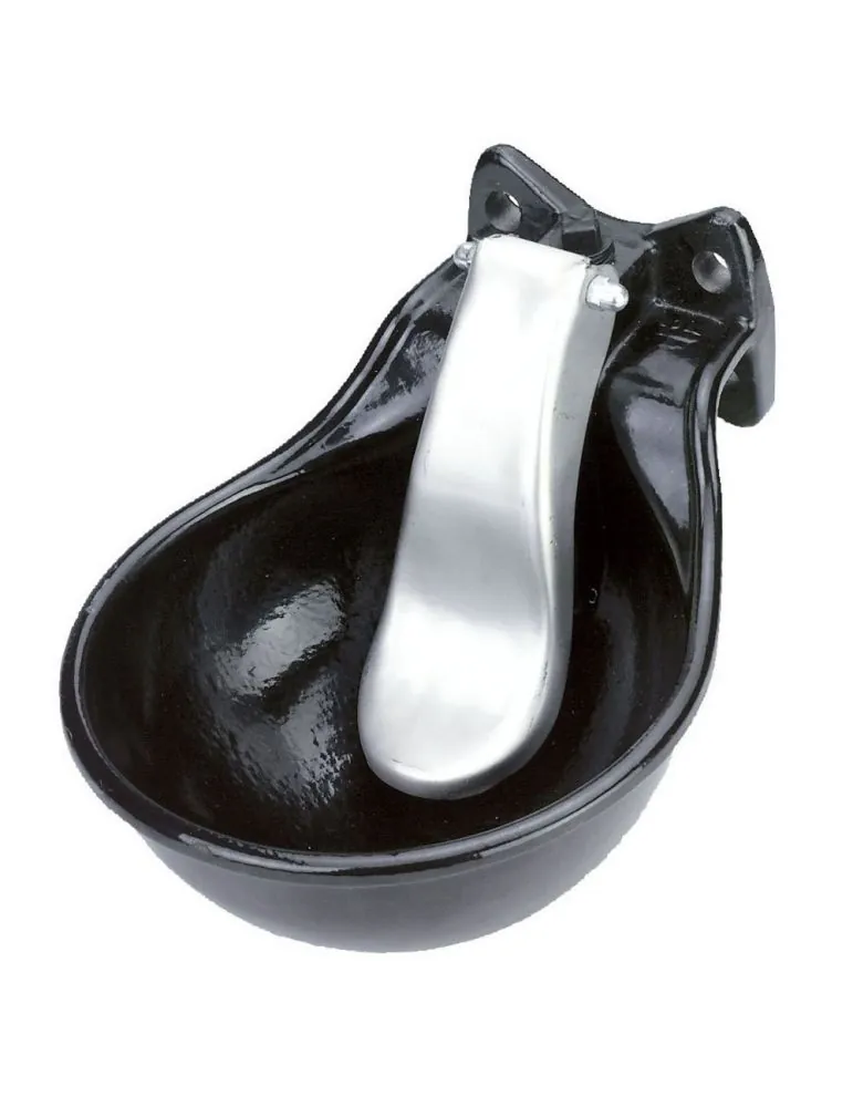 Napájačka jazykova, liatinová, čierna