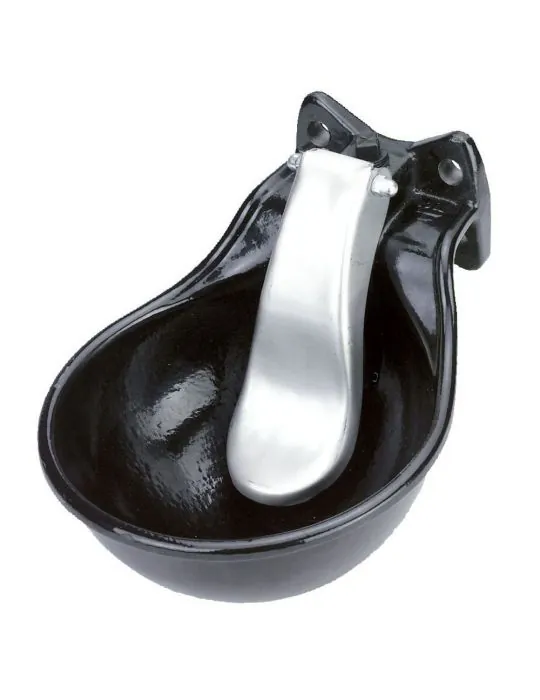 Napájačka jazykova, liatinová, čierna