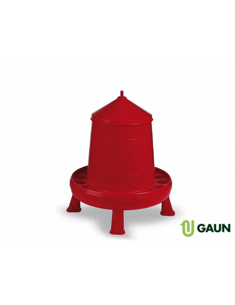 GAUN Krmítko pre hydinu 8kg na nožičkách